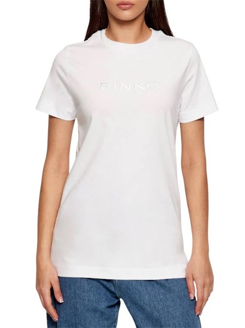 T-shirt ricamo logo PINKO PINKO | 101752A2RD/Z04